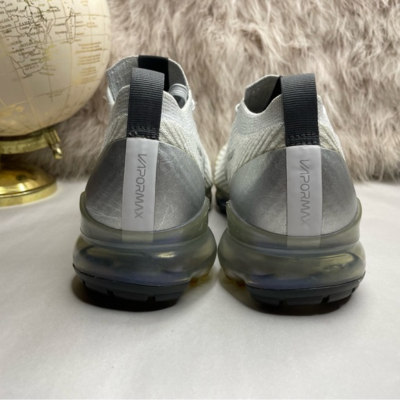 Nike Air VaporMax Flyknit 3 Pure Platinum White - Picture 8 of 11